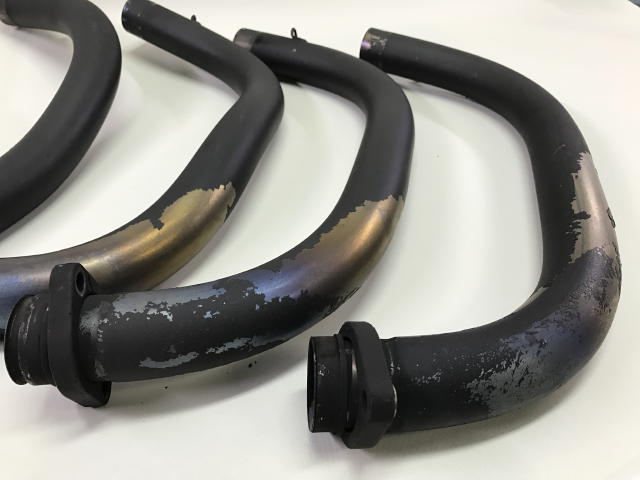 セラコート施工 バイク マフラー Awanoコーティング