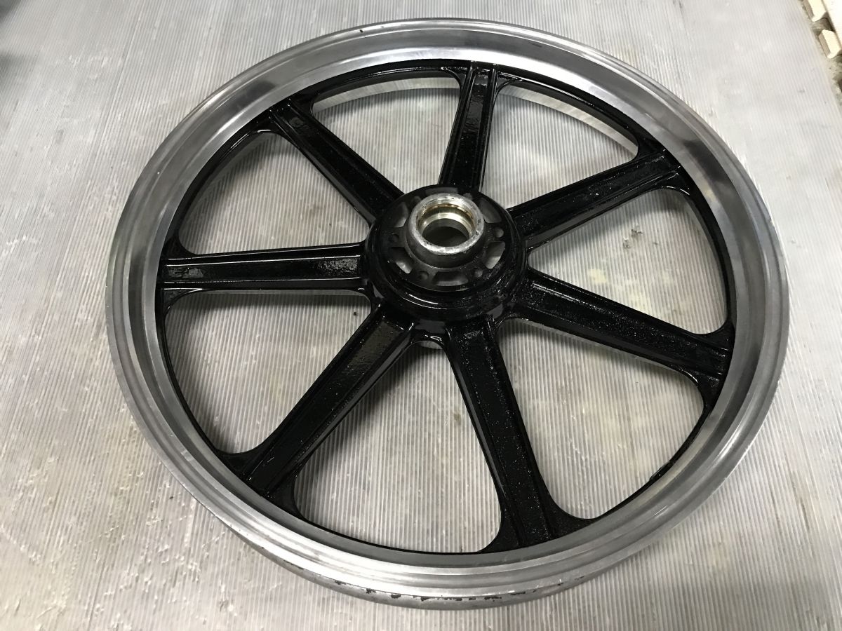 ホンダ CB750K ホイール パウダーコーティング - AWANOコーティング